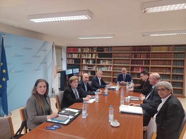 Συνάντηση του Υπουργού Δικαιοσύνης και Δημοσίας Τάξεως με αντιπροσωπεία του Παγκύπριου Συντονιστικού Συμβουλίου Εθελοντισμού